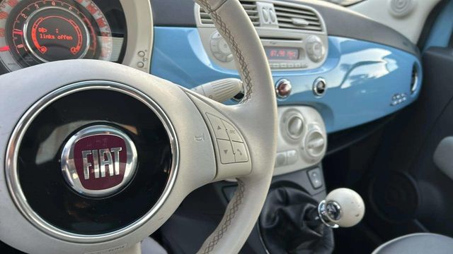 Fahrzeugabbildung Fiat 500 PANORAMADACH+KLIMA+