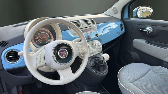 Fahrzeugabbildung Fiat 500 PANORAMADACH+KLIMA+