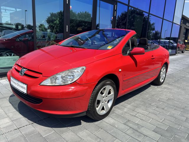 Peugeot 307 CABRIO+TEMPOMAT+ALU+TÜV ASU NEU 307 CC Tenda